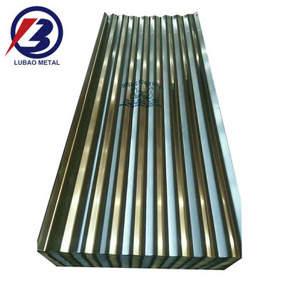 800~1500mm 너비 GI 경부형 지붕판 Z120 진료 철판 금속 지붕판