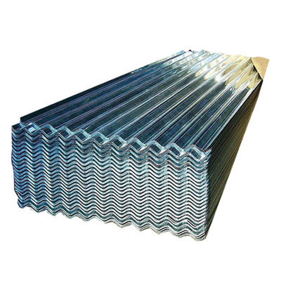 강도 철강판 건설 지붕 직선으로 진크 가연 코팅을 가진 corrugated 철강 장