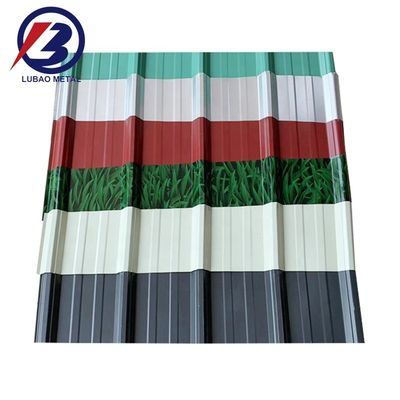 DX51D 코팅 Z30-Z40 914mm 2438mm 6096mm 크로마덱 BWG 28 지붕 엽 마그네슘 산화물 지붕 엽
