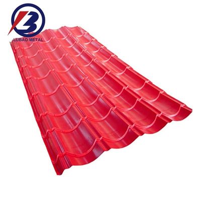 DX51D 코팅 Z30-Z40 914mm 2438mm 6096mm 크로마덱 BWG 28 지붕 엽 마그네슘 산화물 지붕 엽