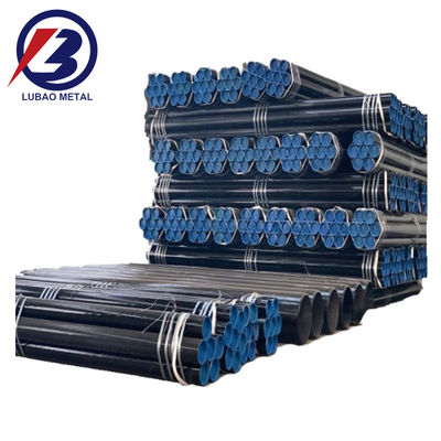 ASTM A53 일반 직선 지름 20mm-219mm 실중량에 의해 Fakturing 건설자재를 위한 매듭 없는 철강 파이프