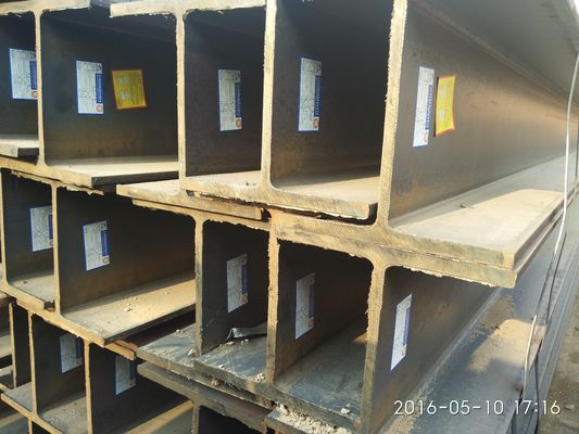 사용자 정의 탄소 채널 스틸 크기 H- 빔 절단 서비스 용접 기술 ASTM Q235B 표준 크기 사양