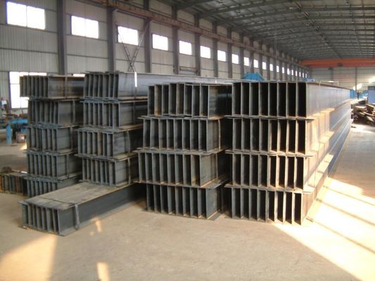 사용자 정의 탄소 채널 스틸 크기 H- 빔 절단 서비스 용접 기술 ASTM Q235B 표준 크기 사양