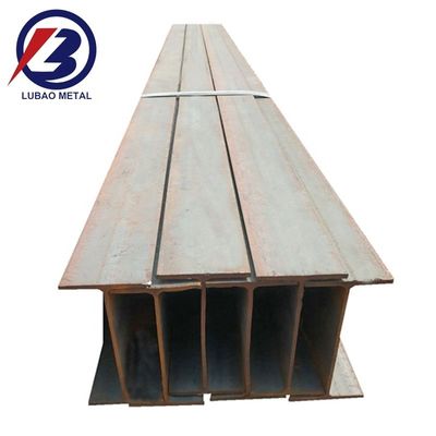 12m 4.5mm-23mm H 철 표준 H 빔 크기 Q235 고강성 금속 구조용 철화