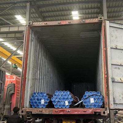 6.4M 길이 무선 탄소 철강 파이프 API 5L X52 맞춤형 단단한 직사각형을 위한 무선 선 파이프