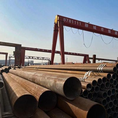 6.4M 길이 무선 탄소 철강 파이프 API 5L X52 맞춤형 단단한 직사각형을 위한 무선 선 파이프