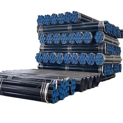 원형 파이프 ASTM A53 A36 A106 API 5L GR.B 고온 롤링 기술로 톱니없는 탄소 철강 파이프