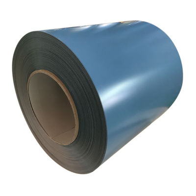 Z121-Z180 코팅 750-1250mm 너비 제조 된 PPGI/PPGL에 대해 미리 페인트 된 진열 스틸 코일을 위한 절단 서비스
