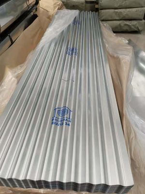 펀칭 처리 SGCC DX51D GI 지붕 잎 진열 된 호러브 스테일 잎 두께 0.1-1mm 및 서비스