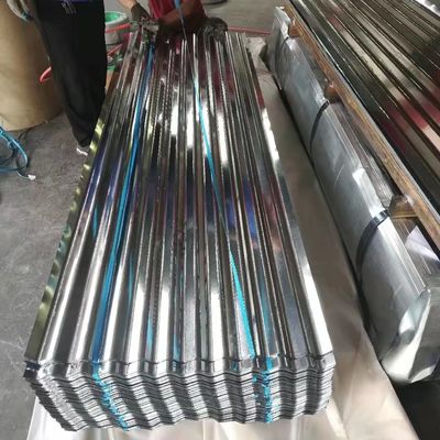 BS 표준 GI 금속 건축 재료에서 경쟁력을 갖춘 corrugated 금속 철강 장