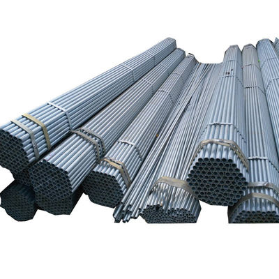두께 1.2-2.2mm ASTM AISI 인증 GI 주황 코팅 MS 파이프 구조물 용 젤리화 용접 철 파이프