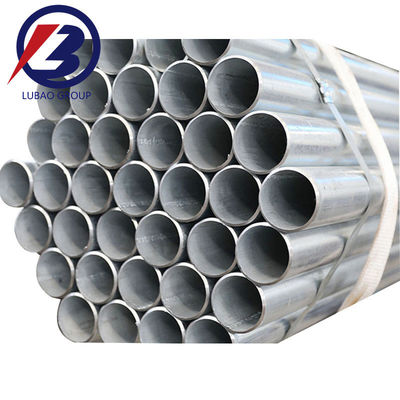 두께 1.2-2.2mm ASTM AISI 인증 GI 주황 코팅 MS 파이프 구조물 용 젤리화 용접 철 파이프