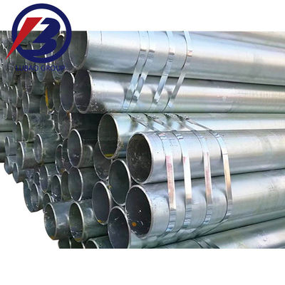 두께 1.2-2.2mm ASTM AISI 인증 GI 주황 코팅 MS 파이프 구조물 용 젤리화 용접 철 파이프