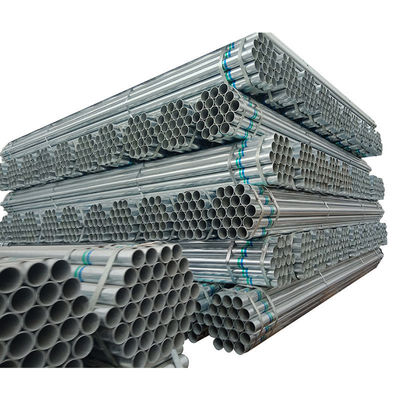 두께 1.2-2.2mm ASTM AISI 인증 GI 주황 코팅 MS 파이프 구조물 용 젤리화 용접 철 파이프