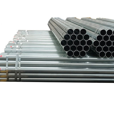 두께 1.2-2.2mm ASTM AISI 인증 GI 주황 코팅 MS 파이프 구조물 용 젤리화 용접 철 파이프