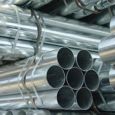두께 1.2-2.2mm ASTM AISI 인증 GI 주황 코팅 MS 파이프 구조물 용 젤리화 용접 철 파이프