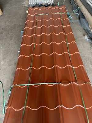 AISI ASTM GB JIS 표준 SGCC 컬러 코팅 전면 페인팅 진열 저항 강철 장 665-1100mm 너비