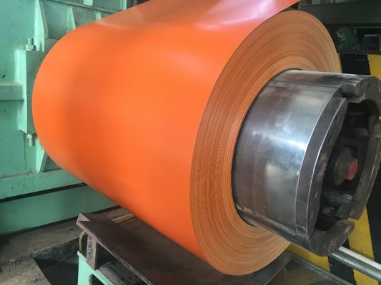 700-900MM 너비 RAL 5000 보라색 파란색 PPGI PPGL 철강 구조물 건설용 스핀 들