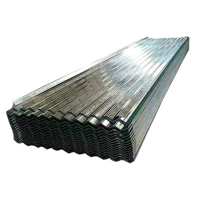 진크로 코팅 된 가루 잎 철강 GI 건설 지붕을위한 corrugated 잎 직접 SASO 인증서