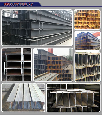 적당한 W6X15 W8X15 W8X10 핫 디프 젤바니제 구조 H 빔 200x100x5.5x8 A36 A572 등급 50 용접 기술 판매 용접