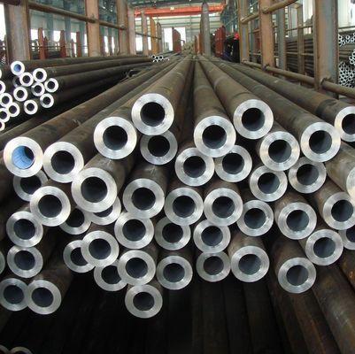 ASTM A106 A53 API 5L 4130 등급 둥근 섹션 모양 가스 및 건설 재료에 대한 탄소 매듭 없는 철강 파이프