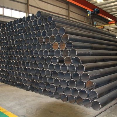 ASTM A106 A53 API 5L 4130 등급 둥근 섹션 모양 가스 및 건설 재료에 대한 탄소 매듭 없는 철강 파이프