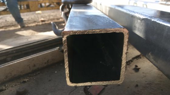 울타리 기둥 및 유체 파이프 BS1387 ASTM A53-2007용 핫 디프 젤바니즈드 퀘어 파이프