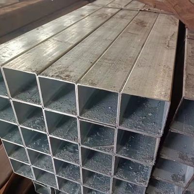 울타리 기둥 및 유체 파이프 BS1387 ASTM A53-2007용 핫 디프 젤바니즈드 퀘어 파이프
