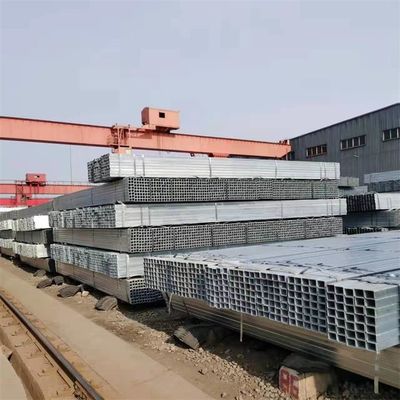 울타리 기둥 및 유체 파이프 BS1387 ASTM A53-2007용 핫 디프 젤바니즈드 퀘어 파이프