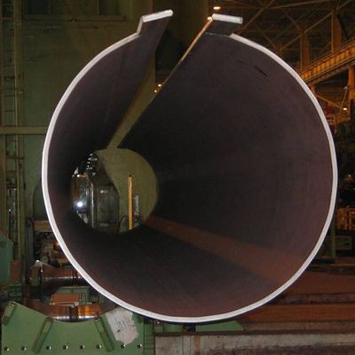 금속이 아닌 Q235A/Q235B/0Cr13/Q345/X42/X46 10m 직접접속 웰딩 탄소강 파이프 건설용