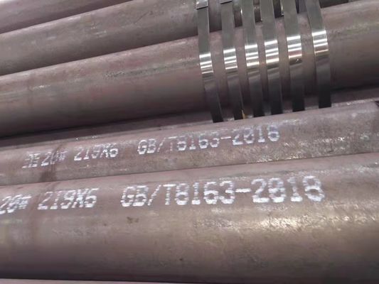 Q235A/Q235B/0Cr13/Q345/X42/X46 직접접속 용접된 ERW 기술로 된 큰 지름 탄소 강철 파이프