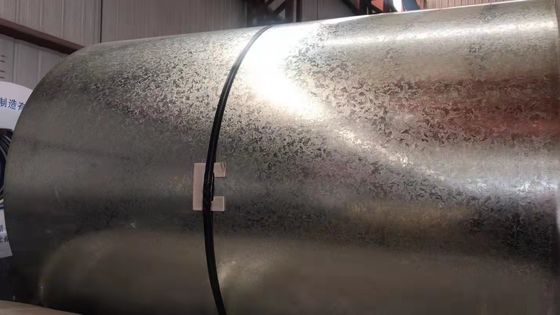 508/610mm 코일 아이디 핫 디프 젤바니제철 코일 SGCC 0.52mm 두께 정규 스판글 냉불형