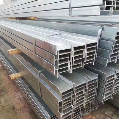 H-Beam Q235B GB/T263-2005 기계용 용접철 웹 너비 100mm-900mm 웹 두께 고객의 요구 사항