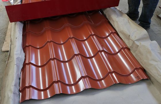 ISO9001 인증을 받은 SGCC Ral Color PPGI 지붕 엽 코팅 된 지붕 건설용 전면 페인팅 된 진료 철강 엽