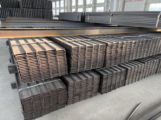 400x200x8-16mm 고온 롤 기술 철강 구조 다리 및 무거운 기계용 중량 I 빔 등급 Q235
