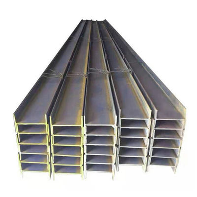 구조적 탄소 강철 H 빔은 가연 코팅 웹 너비 100mm-900mm 두께 5-34mm