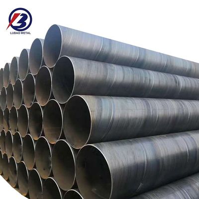 비연금 SSAW 철강 파이프 나선 용접 철강 파이프 ASTM AISI X42 X46 X52 X70 API 5L 둥근 파이프 공급자 허용률 ±1%
