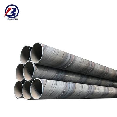 비연금 SSAW 철강 파이프 나선 용접 철강 파이프 ASTM AISI X42 X46 X52 X70 API 5L 둥근 파이프 공급자 허용률 ±1%