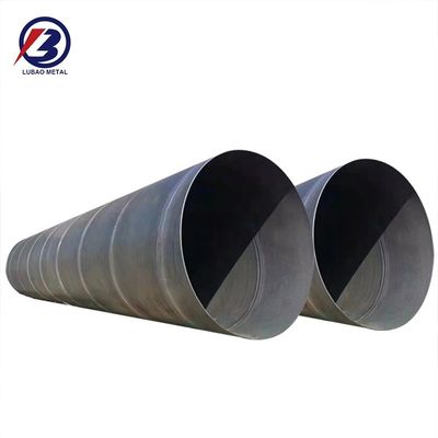 비연금 SSAW 철강 파이프 나선 용접 철강 파이프 ASTM AISI X42 X46 X52 X70 API 5L 둥근 파이프 공급자 허용률 ±1%