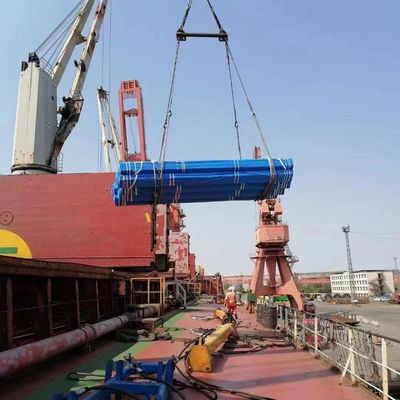 30%TT 앞당기기 70% 잔액 지불 조건 ASTM A106 A36 A53 BS 2 인치 1.5 두께 핫 덤프 진열 철강 둥근 파이프