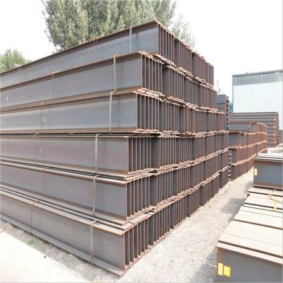 길이는 6-12m ASTM H 빔 스틸 구조 신생 생산 된 열 열 스틸 H 빔 H 빔 플랜지 두께 8mm 64mm