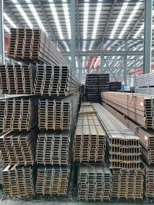 길이는 6-12m ASTM H 빔 스틸 구조 신생 생산 된 열 열 스틸 H 빔 H 빔 플랜지 두께 8mm 64mm