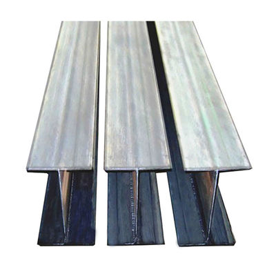 구조적 탄소 강철 H 채널은 진열 된 검은 표면과 6.5 ~ 70mm 웹 두께