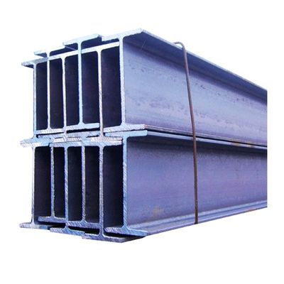 구조적 탄소 강철 H 채널은 진열 된 검은 표면과 6.5 ~ 70mm 웹 두께