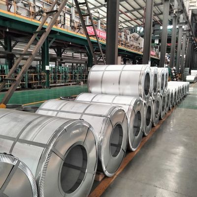 EN 표준 DX51D Z275 Z350 Gi 코일 핫 덤프 된 진열 스틸 코일 ZM450 G550 알루진크 AZ150 밸류움 스틸 코일 길이가 코일