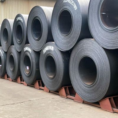 대형 재고 S235JR ASTM A283 3mm 6mm Q195 Q215 Q235 Q255 Q275 Q355 SS400 600-2000mm 폭의 열로 굴린 철 코일