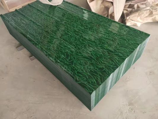 너비 750mm-1050mm 코팅 컬러 페인트 PPGI 건축물 가연제철 지붕판 PPGI 강철 표준 패키지