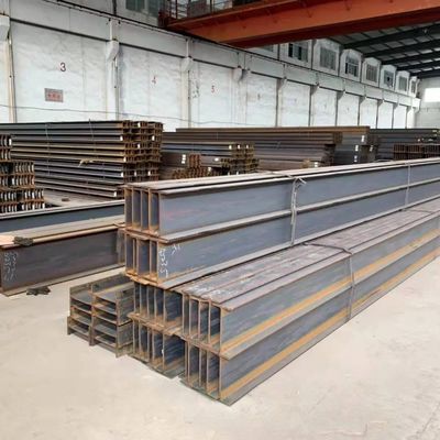 W14 W16 W12 W21 건설 H 빔 스틸 및 웹 두께 6.5-70mm 플랜지 두께 8mm 64mm