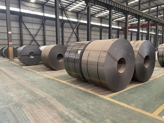 길이 1-6m 코팅 A36 Ss400 Dx51d Dx52D Dx53D Q295 Q235 3mm 5mm HRC 고온 탄소 스틸 코일