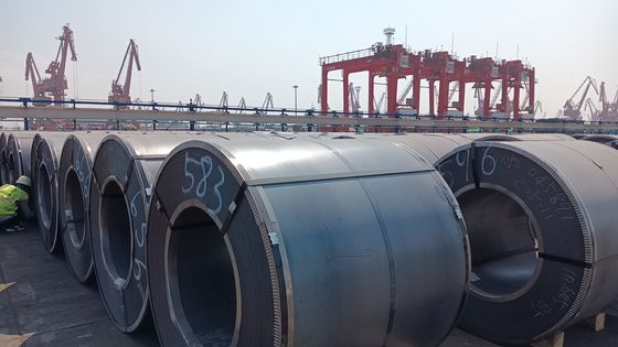 고온 롤링 기술 ASTM A36 A283 A387 Q235 Q345 S235jr 금속 제조 프로젝트용 부드러운 Ms 검은 앙올 HRC 코일